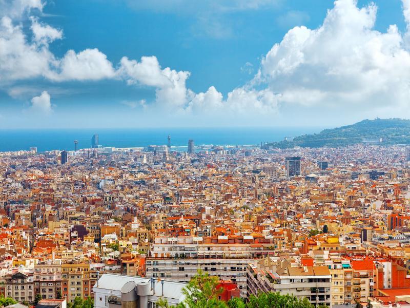 فندق برشلونةفي  ابر دياغونال منظر المدينة الصورة